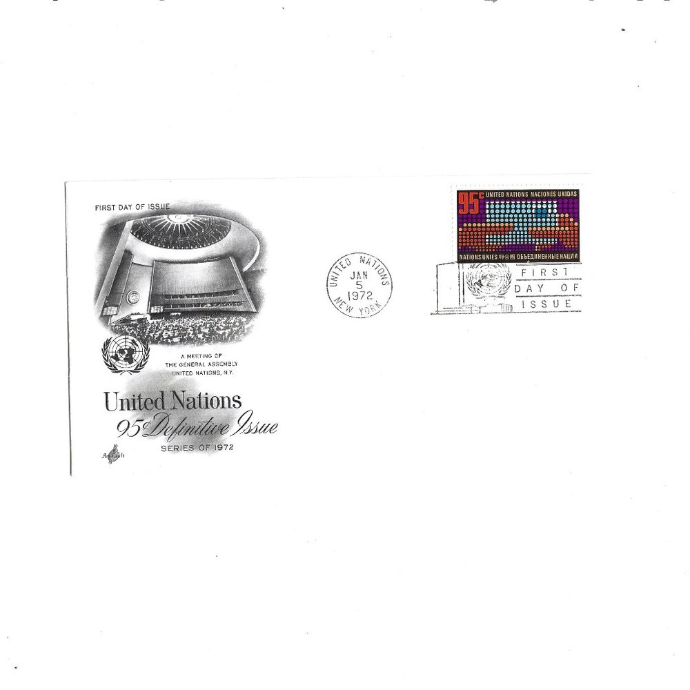 Lot of 10 United Nations First Day Covers(#168)
